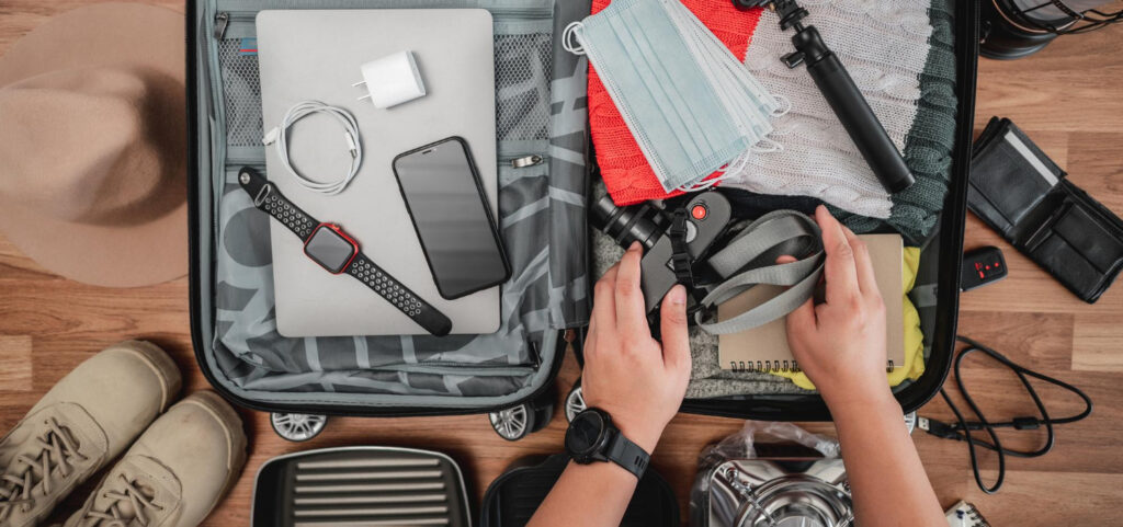 Bolsa de Mão para Viagem de Avião