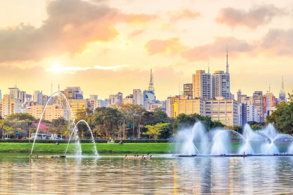 Parque Ibirapuera lugares para ir em sp